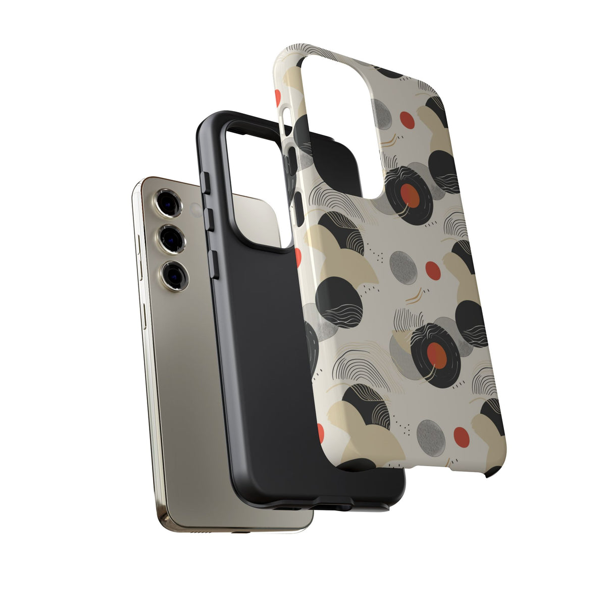 Japanese Pattern Phone Case – Elegant & Timeless Design for Your Phone 076