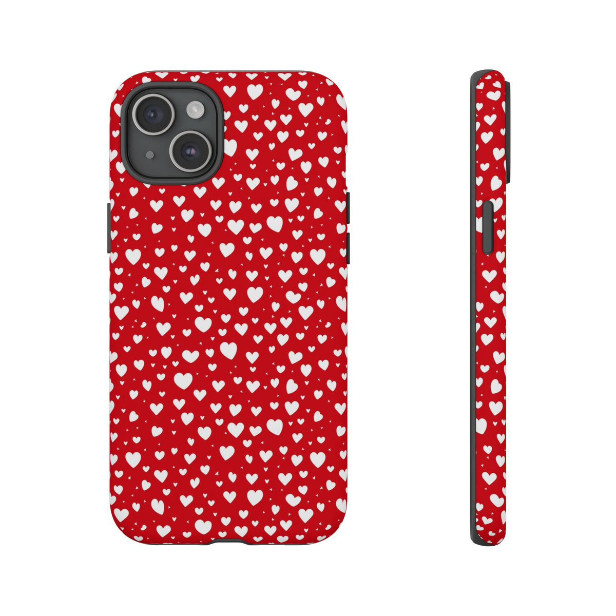 Heart Pattern Phone Case – Stylish & Loving Design for Your Device 819