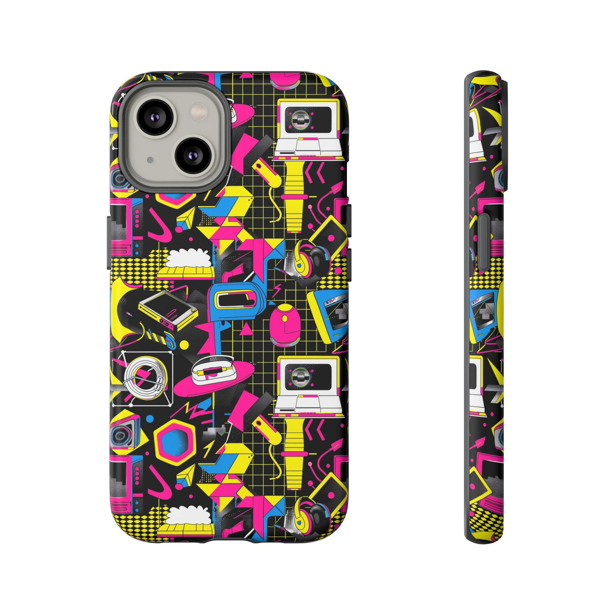 Retro 80s Seamless Phone Case – Vintage Style Meets Modern Protection 149