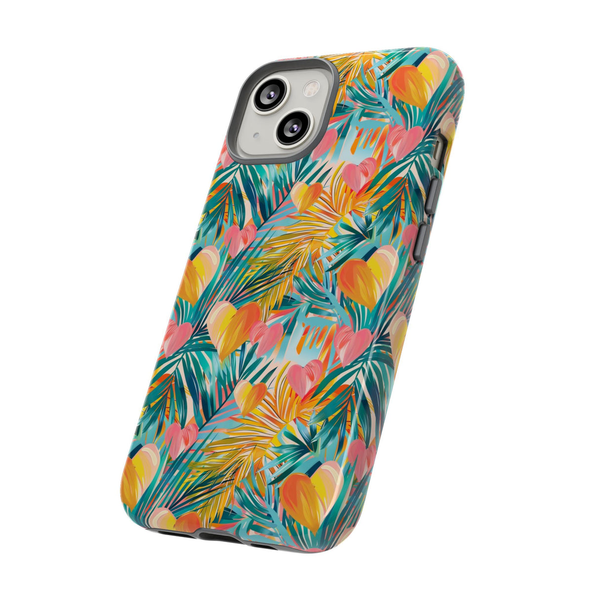 Heart Pattern Phone Case – Stylish & Loving Design for Your Device 824