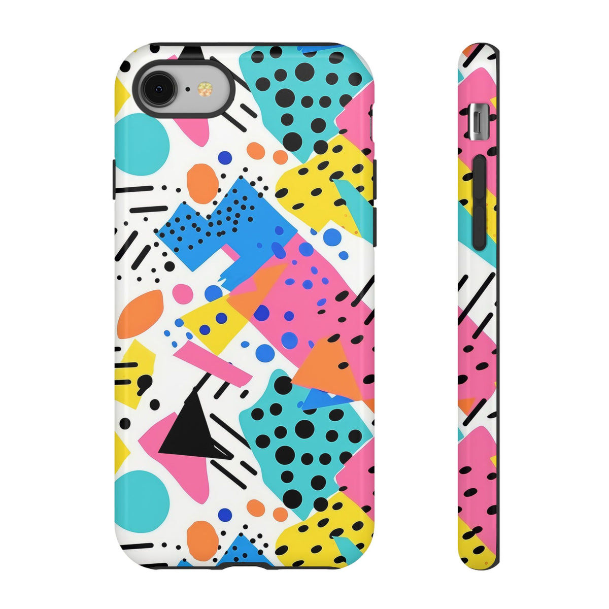 Bright Summer Memphis Design Phone Case – Vibrant and Playful Phone Cover