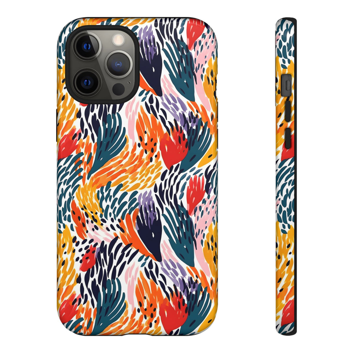 Abstract Painting Design Phone Case – Modern Art-Inspired Phone Cover