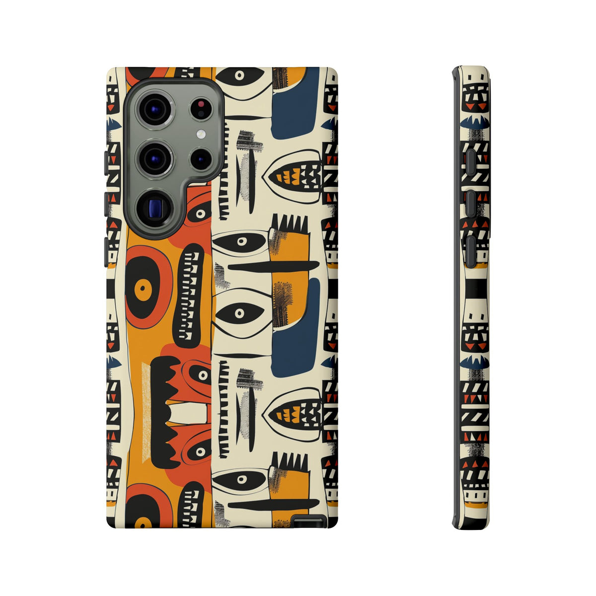 Stylish African Pattern Phone Case – Unique and Vibrant Protection 204