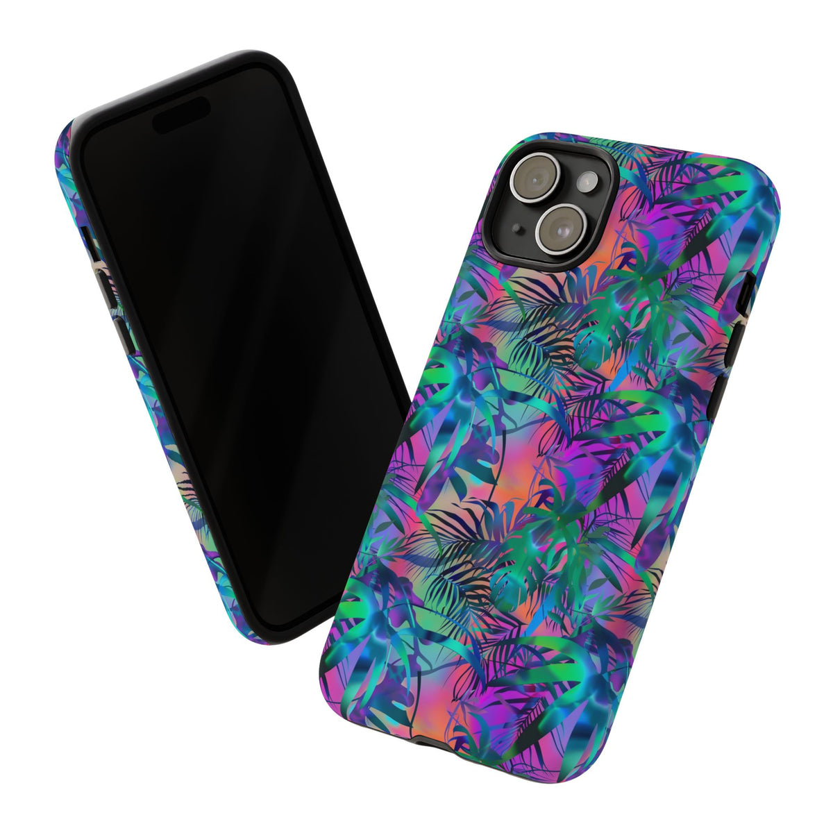 Jungle Pattern Phone Case – Exotic & Lush Design for Your Phone 325