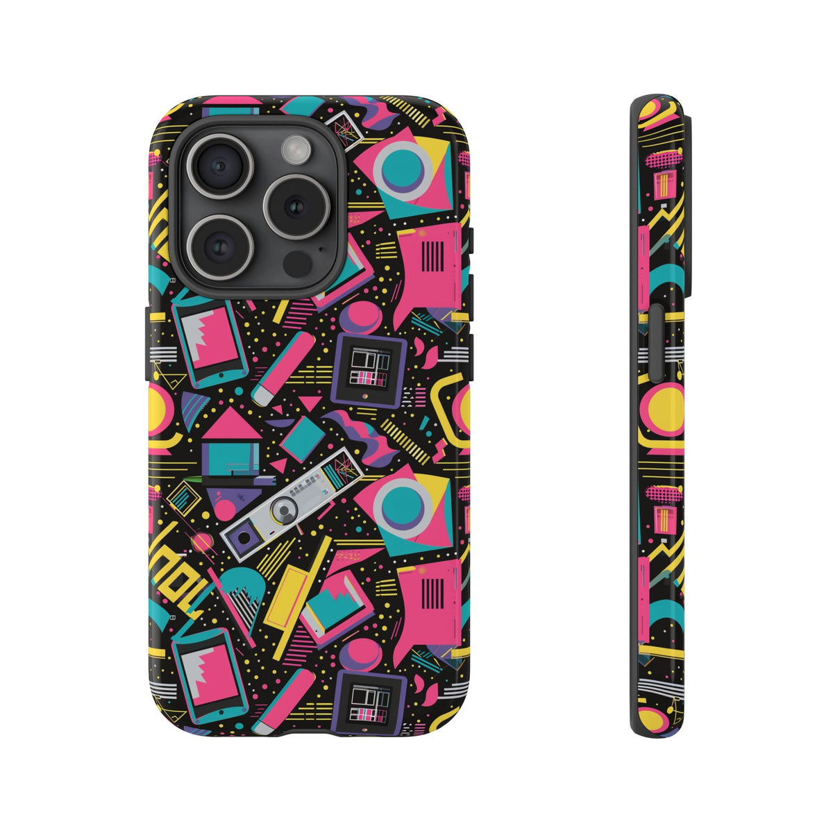 Retro 80s Seamless Phone Case – Vintage Style Meets Modern Protection 192