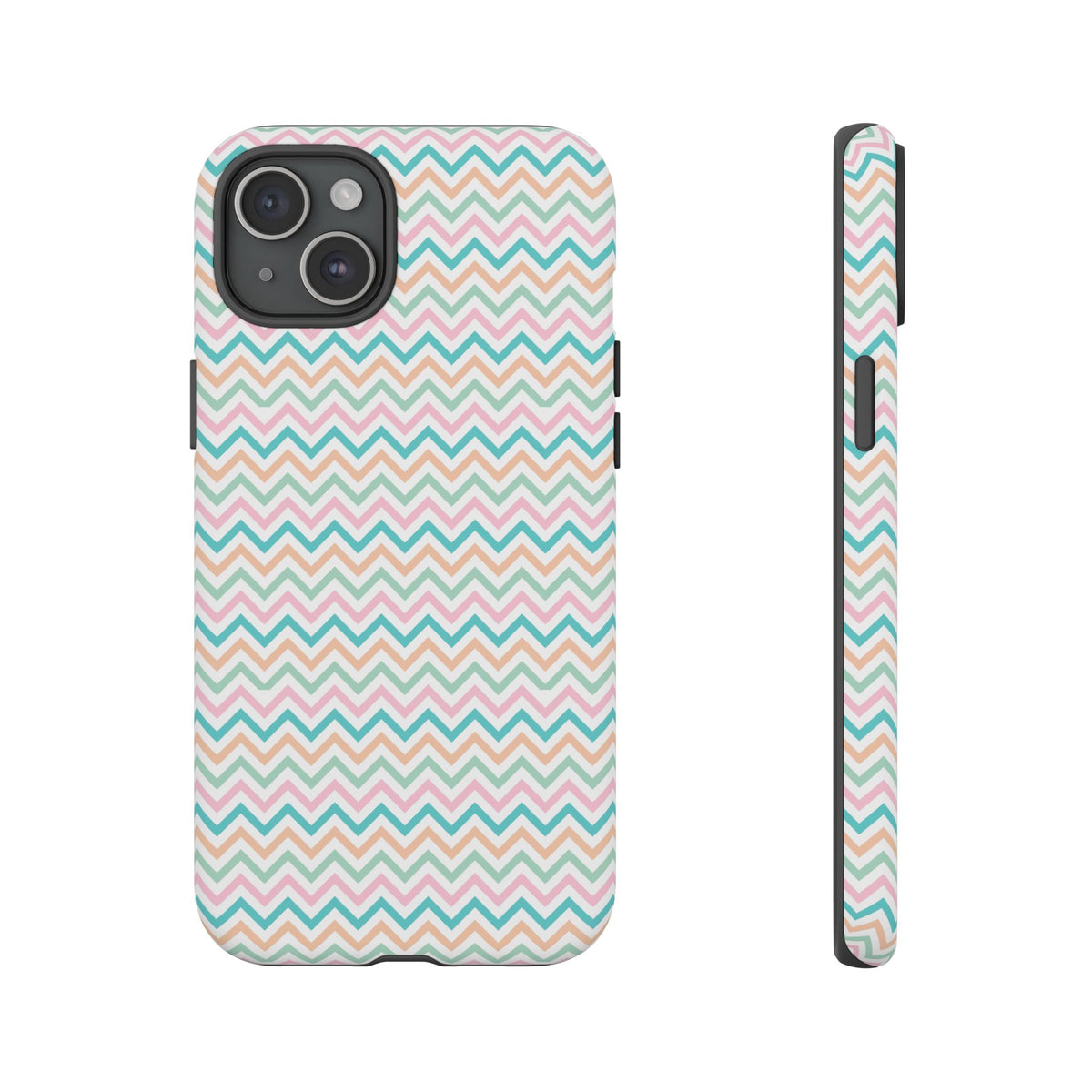 Pastel Chevron Design Tough Cases