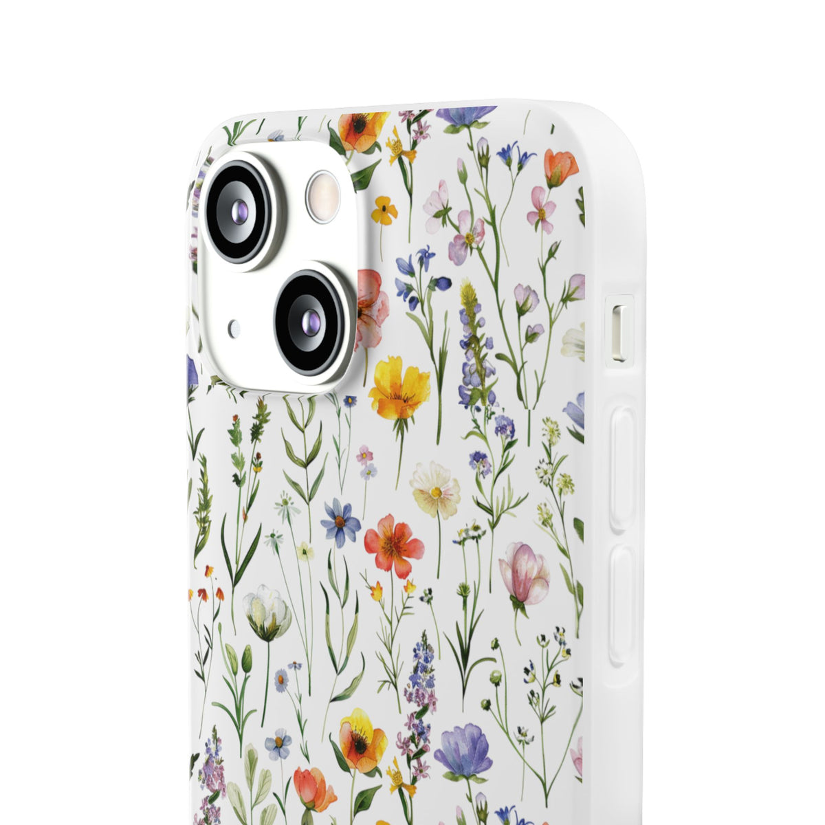 Wildflowers Pattern Phone Case – Embrace Nature with Every Call