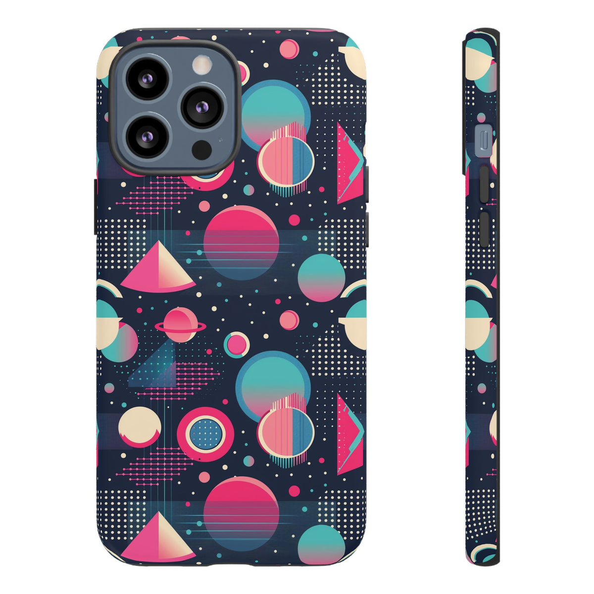 Retro 80s Seamless Phone Case – Vintage Style Meets Modern Protection 095