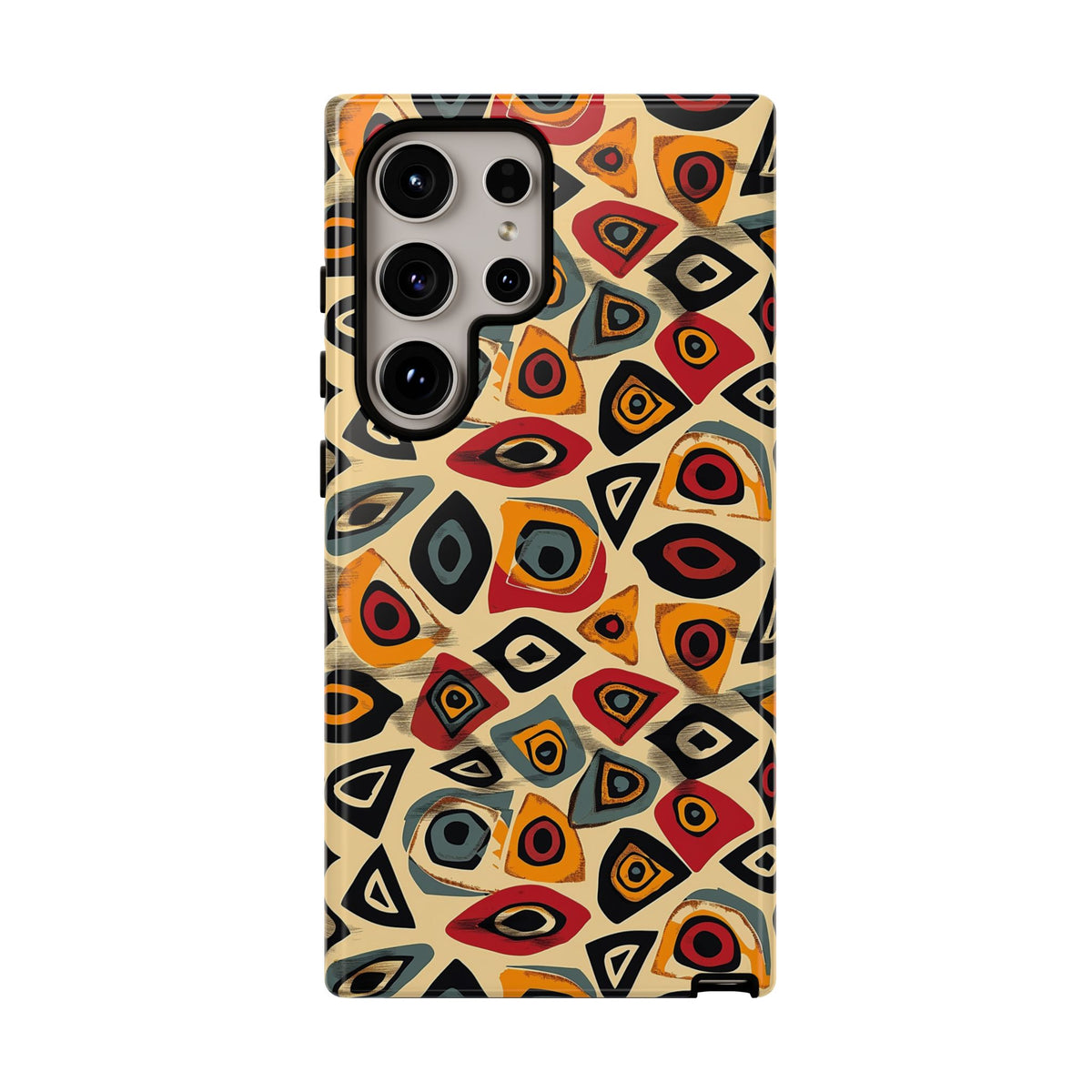 Stylish African Pattern Phone Case – Unique and Vibrant Protection 167