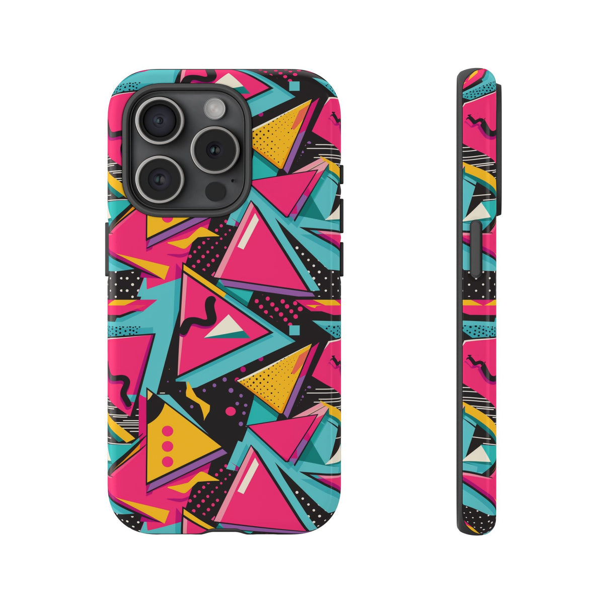 Retro 80s Seamless Phone Case – Vintage Style Meets Modern Protection 098