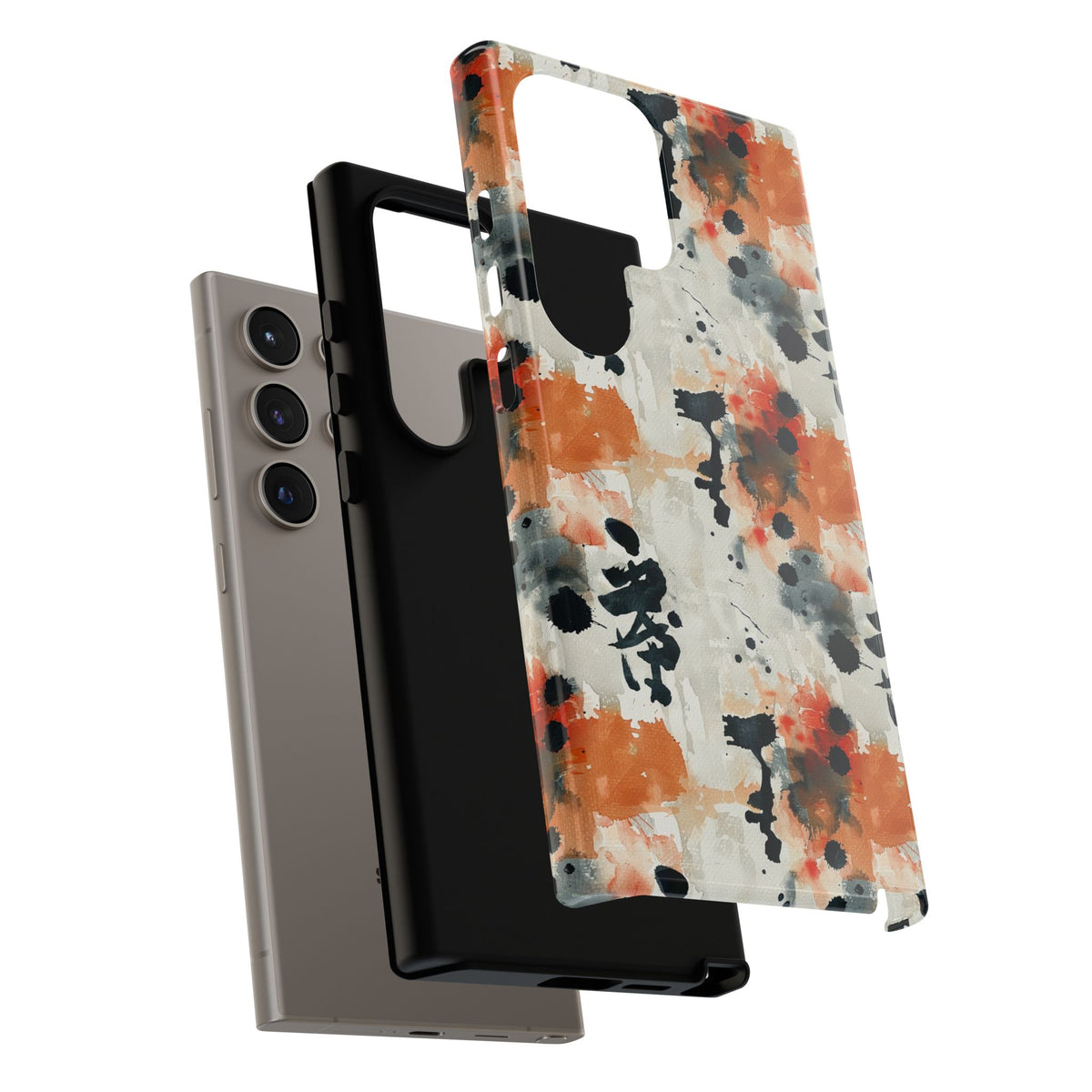 Japanese Pattern Phone Case – Elegant & Timeless Design for Your Phone 459