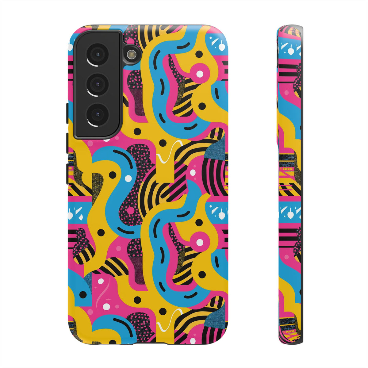 Retro 80s Seamless Phone Case – Vintage Style Meets Modern Protection 109