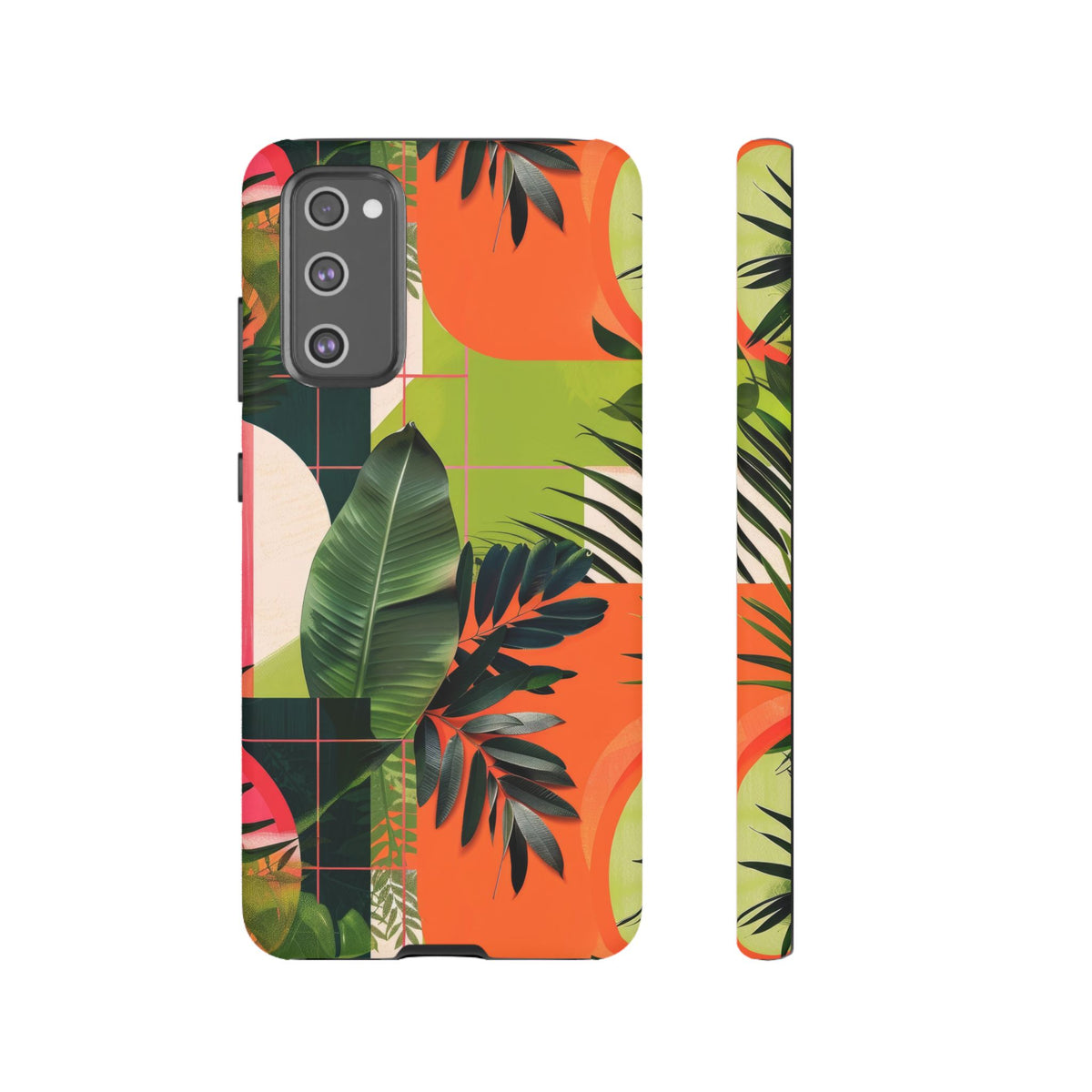 Jungle Collage Phone Case – Vibrant & Durable Nature-Inspired Protection