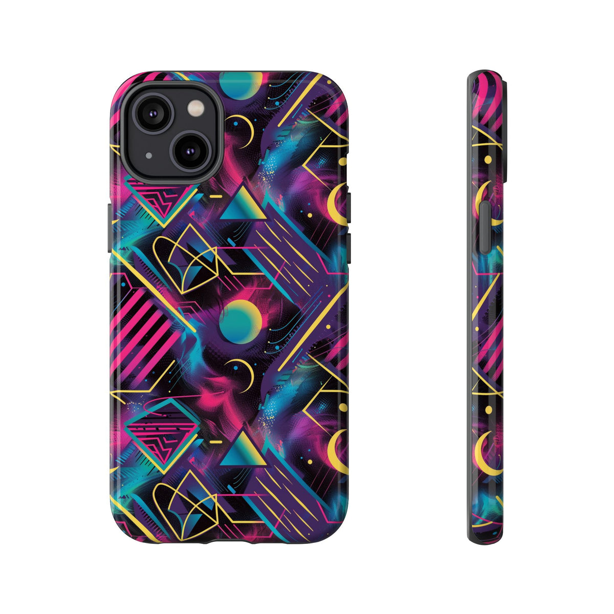 Retro 80s Seamless Phone Case – Vintage Style Meets Modern Protection 076