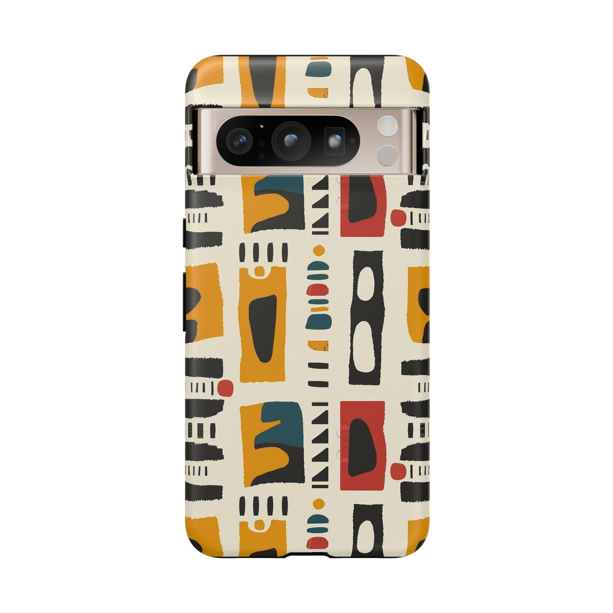 Stylish African Pattern Phone Case – Unique and Vibrant Protection 260