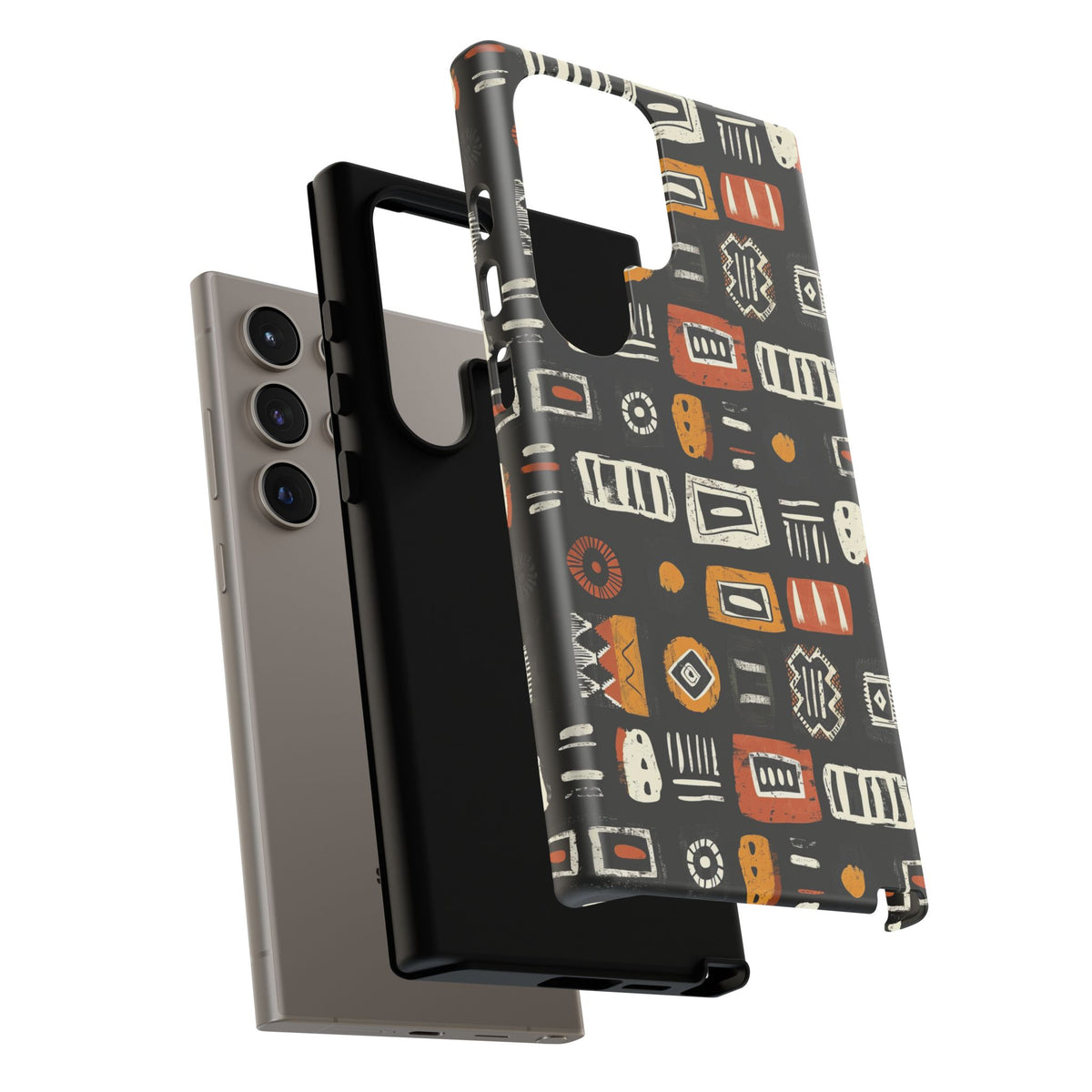 Stylish African Pattern Phone Case – Unique and Vibrant Protection 198