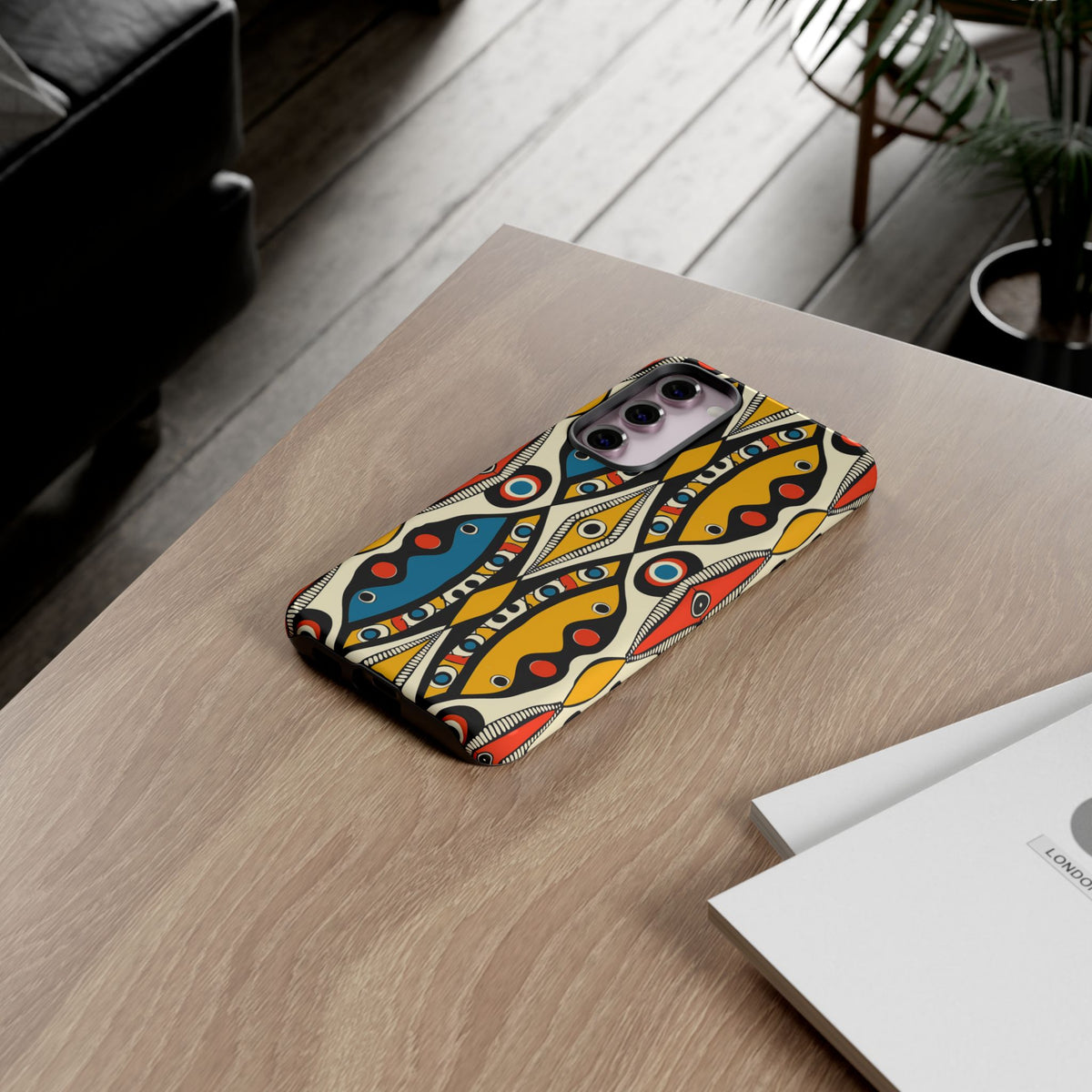 Stylish African Pattern Phone Case – Unique and Vibrant Protection 180