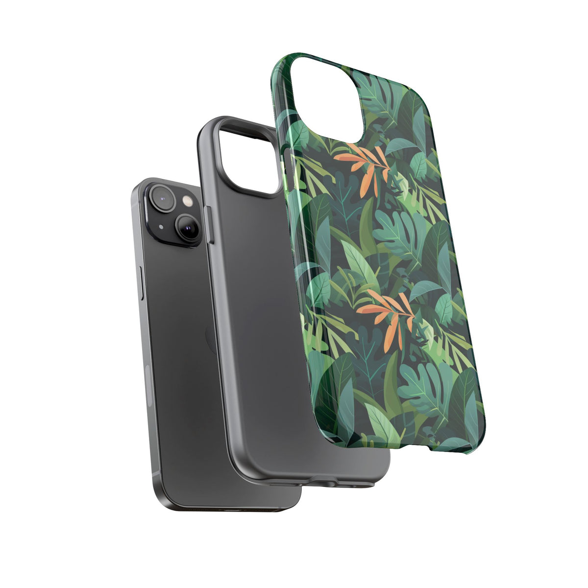 Jungle Pattern Phone Case – Exotic & Lush Design for Your Phone 341