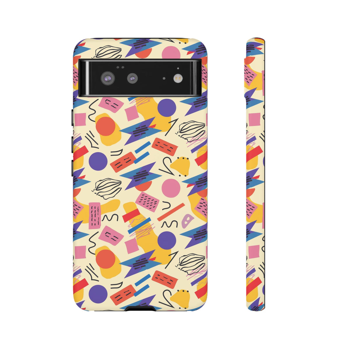 90s Themed Seamless Pattern Phone Case – Embrace Retro Style and Protection 270