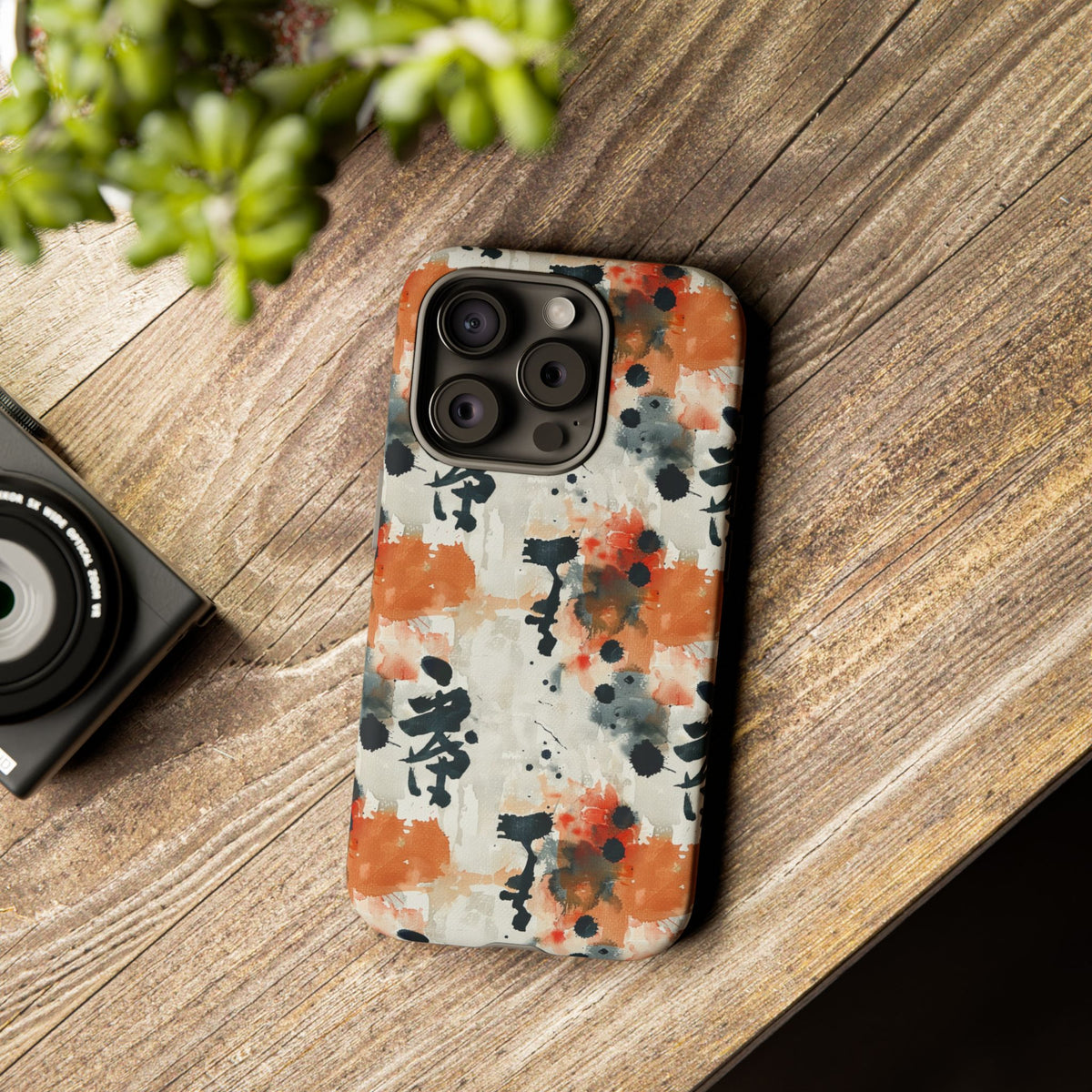 Japanese Pattern Phone Case – Elegant & Timeless Design for Your Phone 459