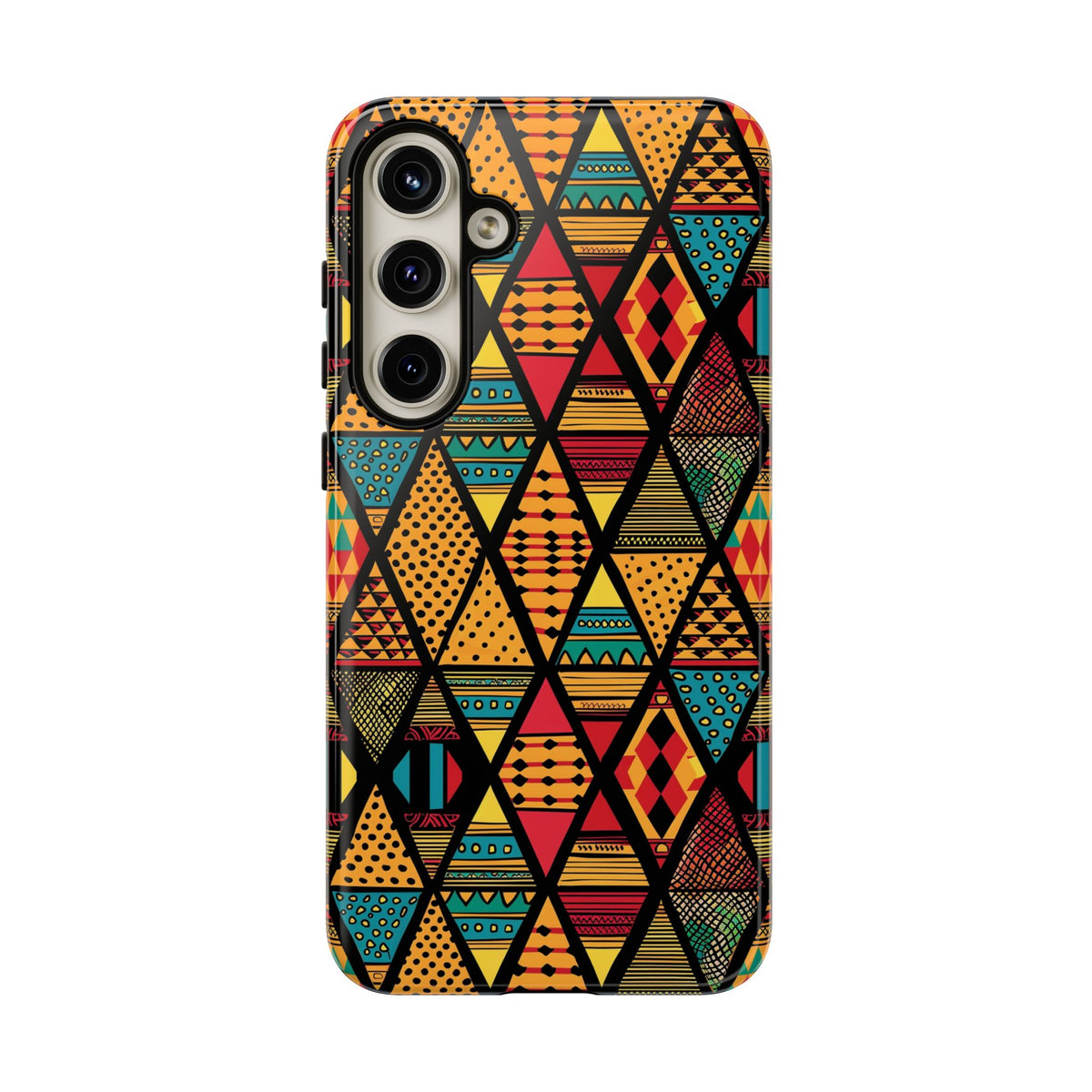 Stylish African Pattern Phone Case – Unique and Vibrant Protection 178