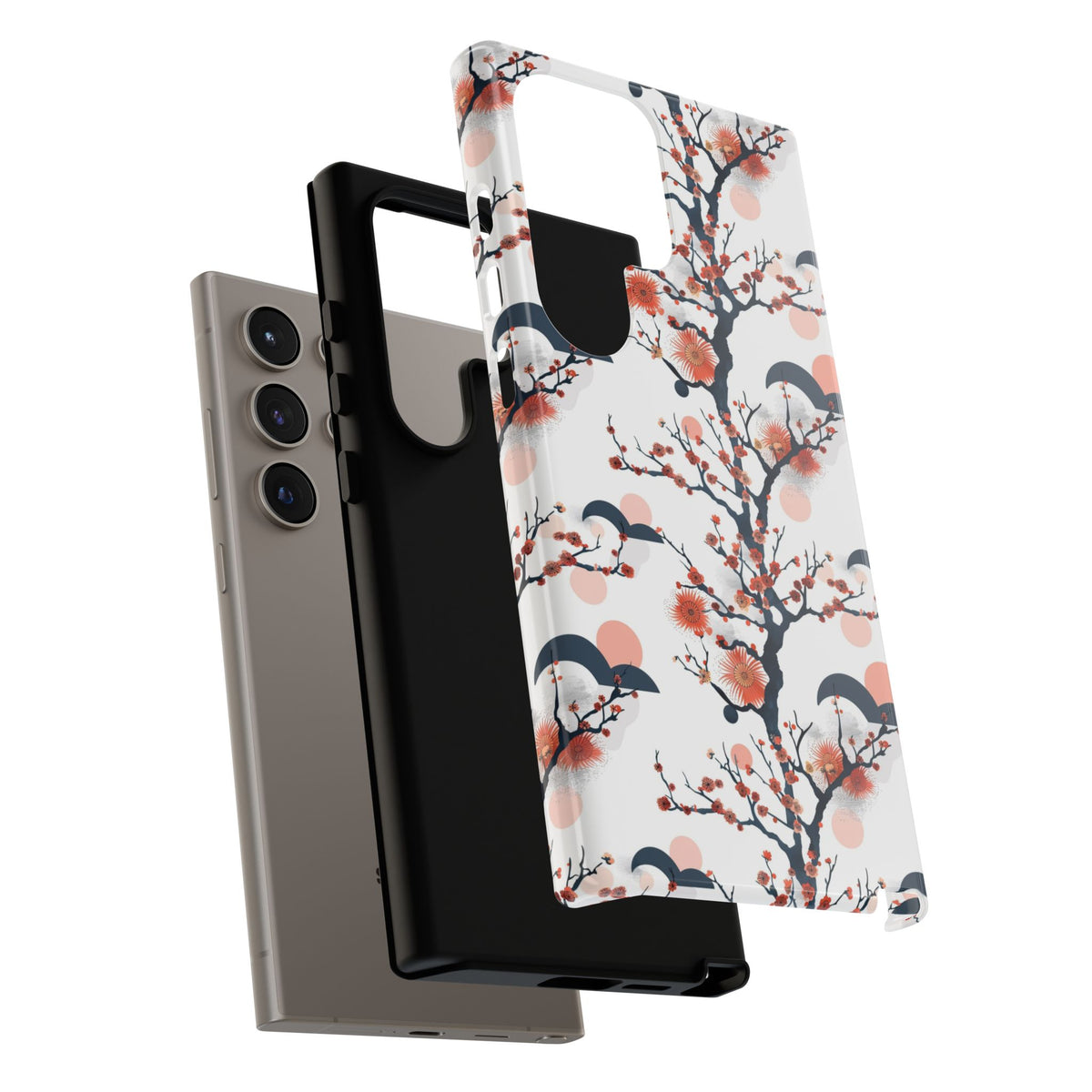 Japanese Pattern Phone Case – Elegant & Timeless Design for Your Phone 029