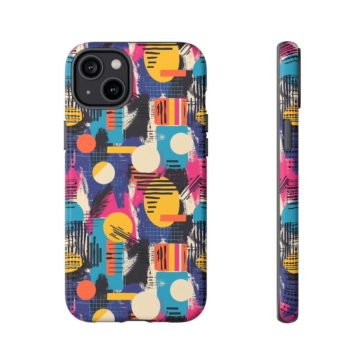 Retro 80s Seamless Phone Case – Vintage Style Meets Modern Protection 153