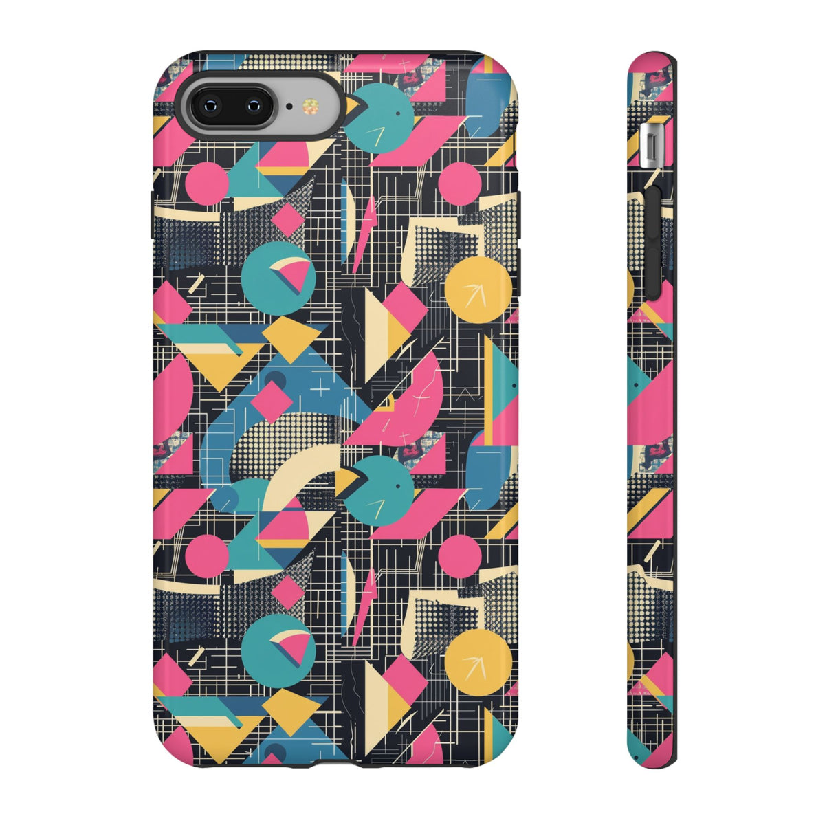 Retro 80s Seamless Phone Case – Vintage Style Meets Modern Protection 266