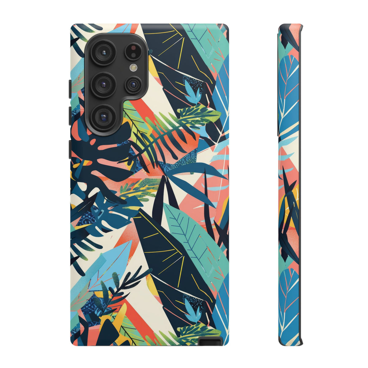 Jungle Collage Phone Case – Vibrant & Durable