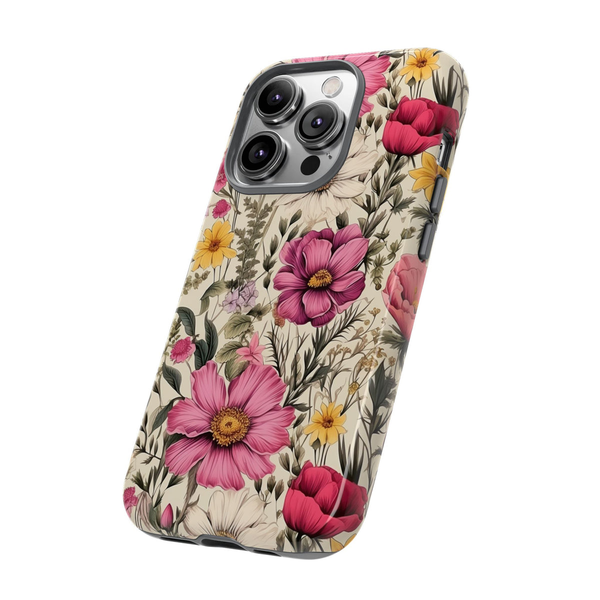 Tough CasesWildflower Design Phone Case – Beautiful Nature-Inspired Floral Pattern 2