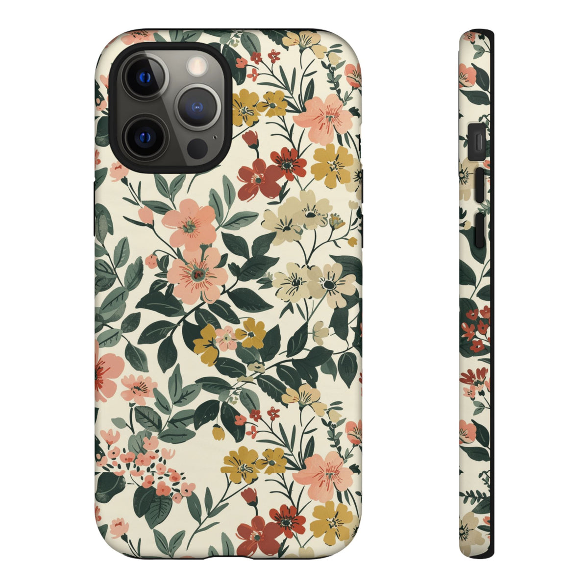 Flower-Themed Phone Case – Elegant Protection with a Floral Twist