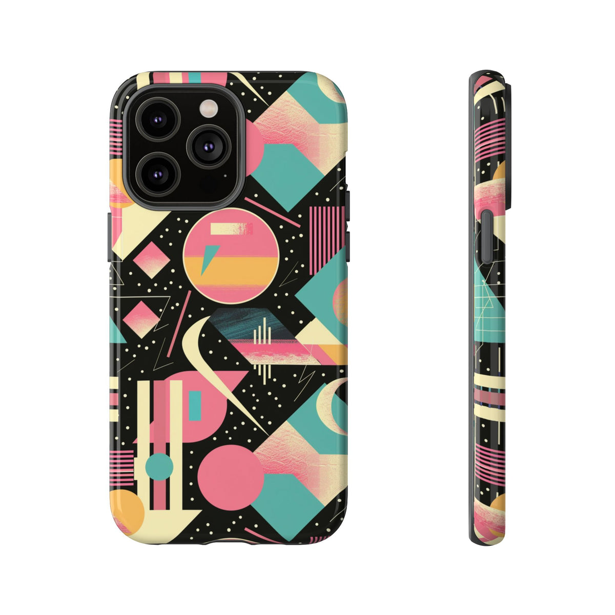 Retro 80s Seamless Phone Case – Vintage Style Meets Modern Protection 8