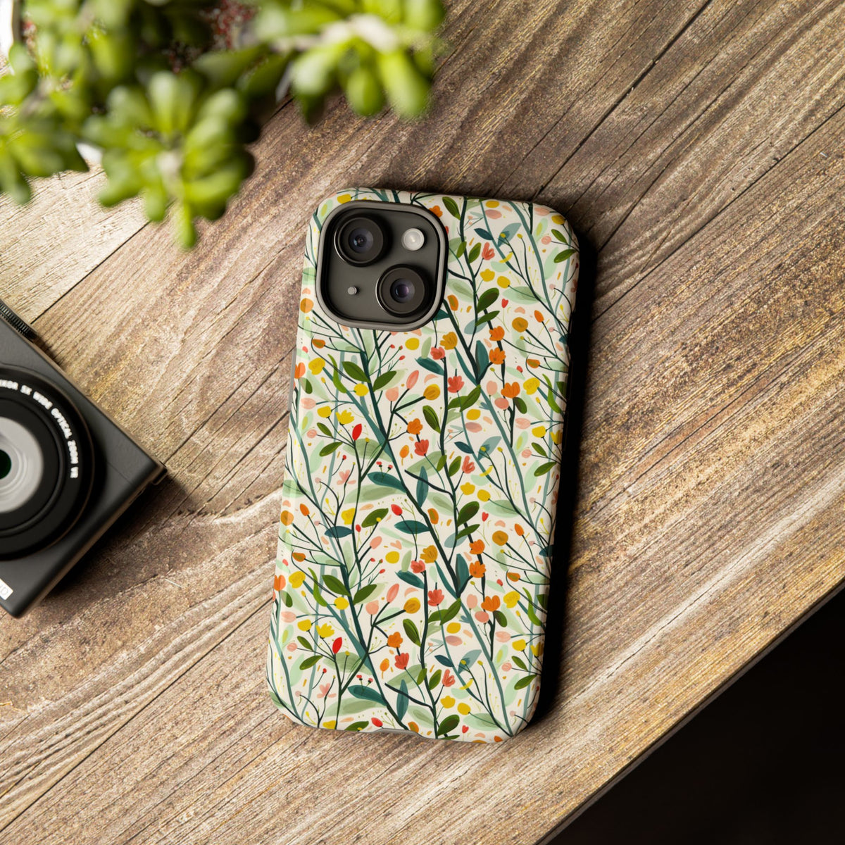 Spring Pattern Phone Case – Fresh & Vibrant Design for Your Phone 598