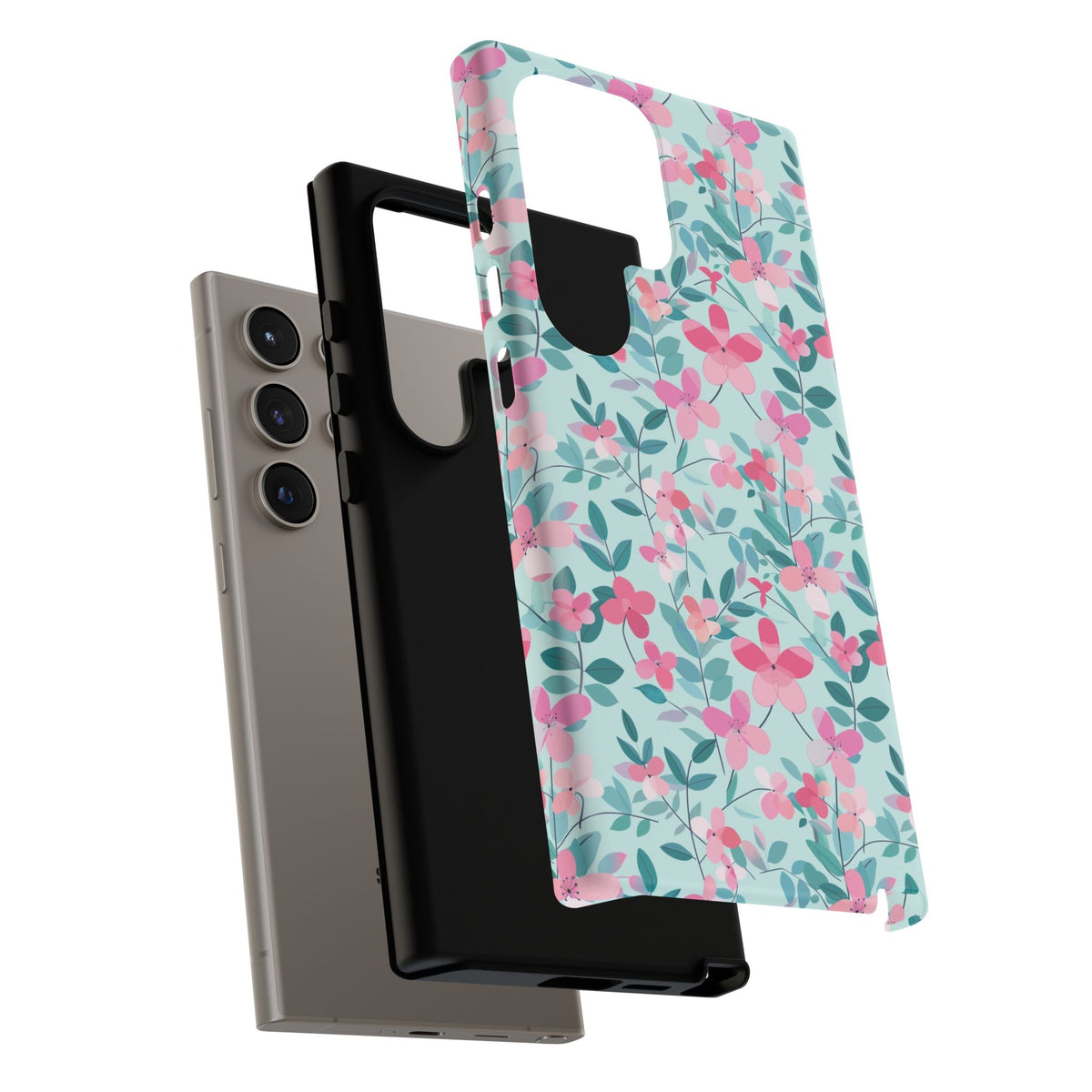 Spring Pattern Phone Case – Fresh & Vibrant Design for Your Phone 412