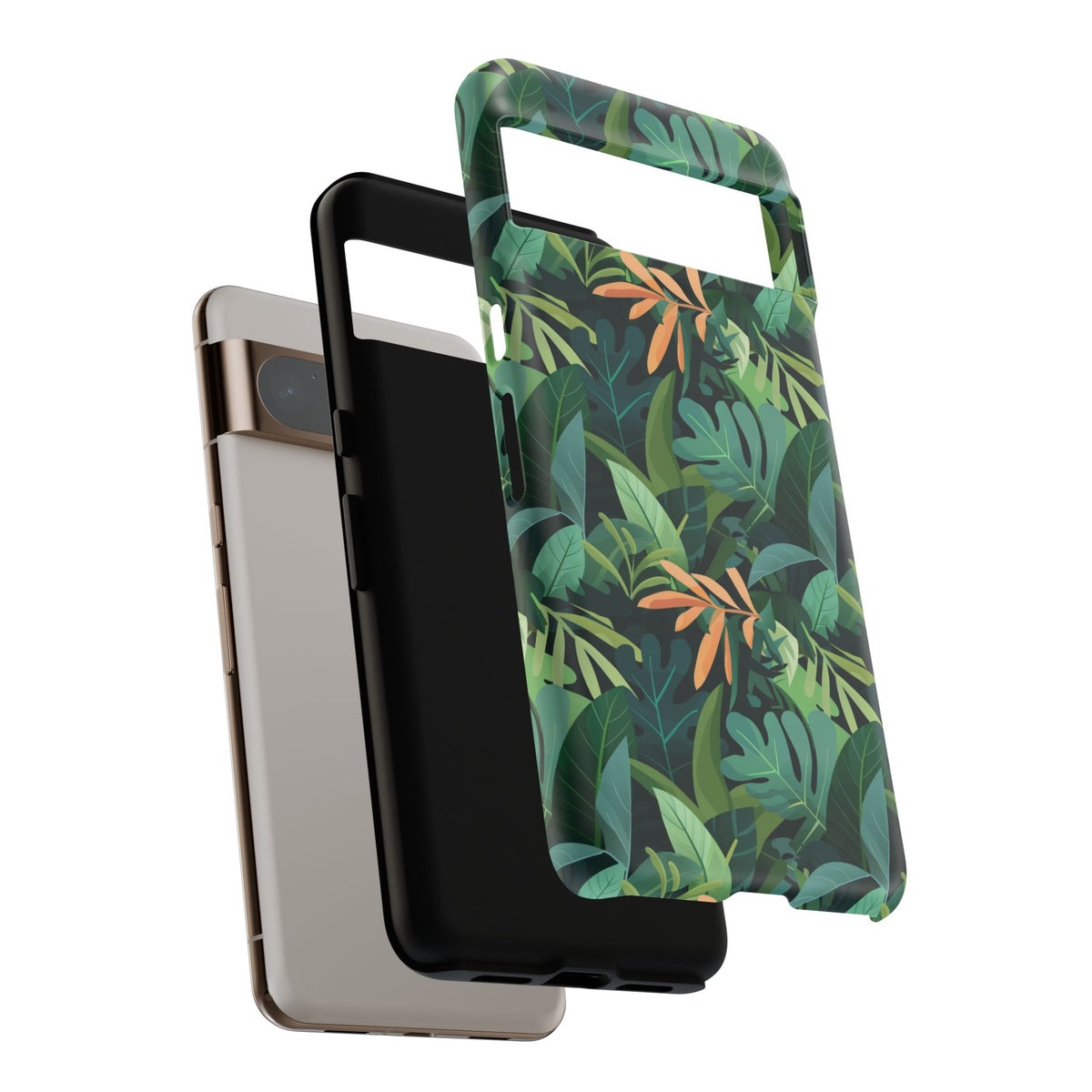 Jungle Pattern Phone Case – Exotic & Lush Design for Your Phone 341