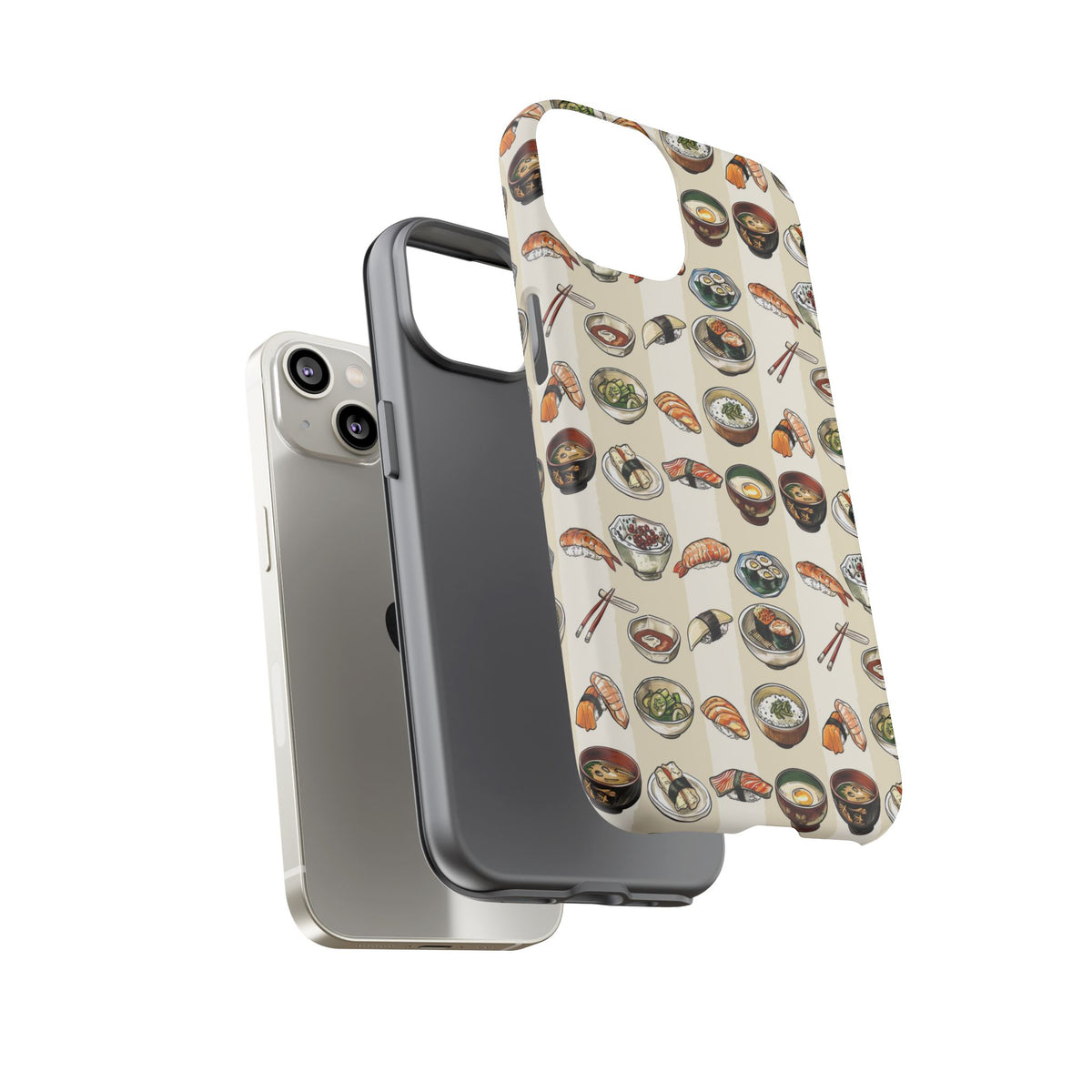 Japanese Pattern Phone Case – Elegant & Timeless Design for Your Phone 038