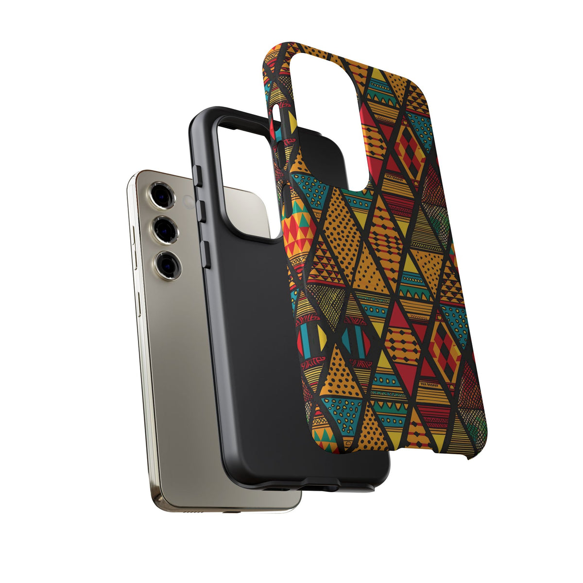 Stylish African Pattern Phone Case – Unique and Vibrant Protection 178