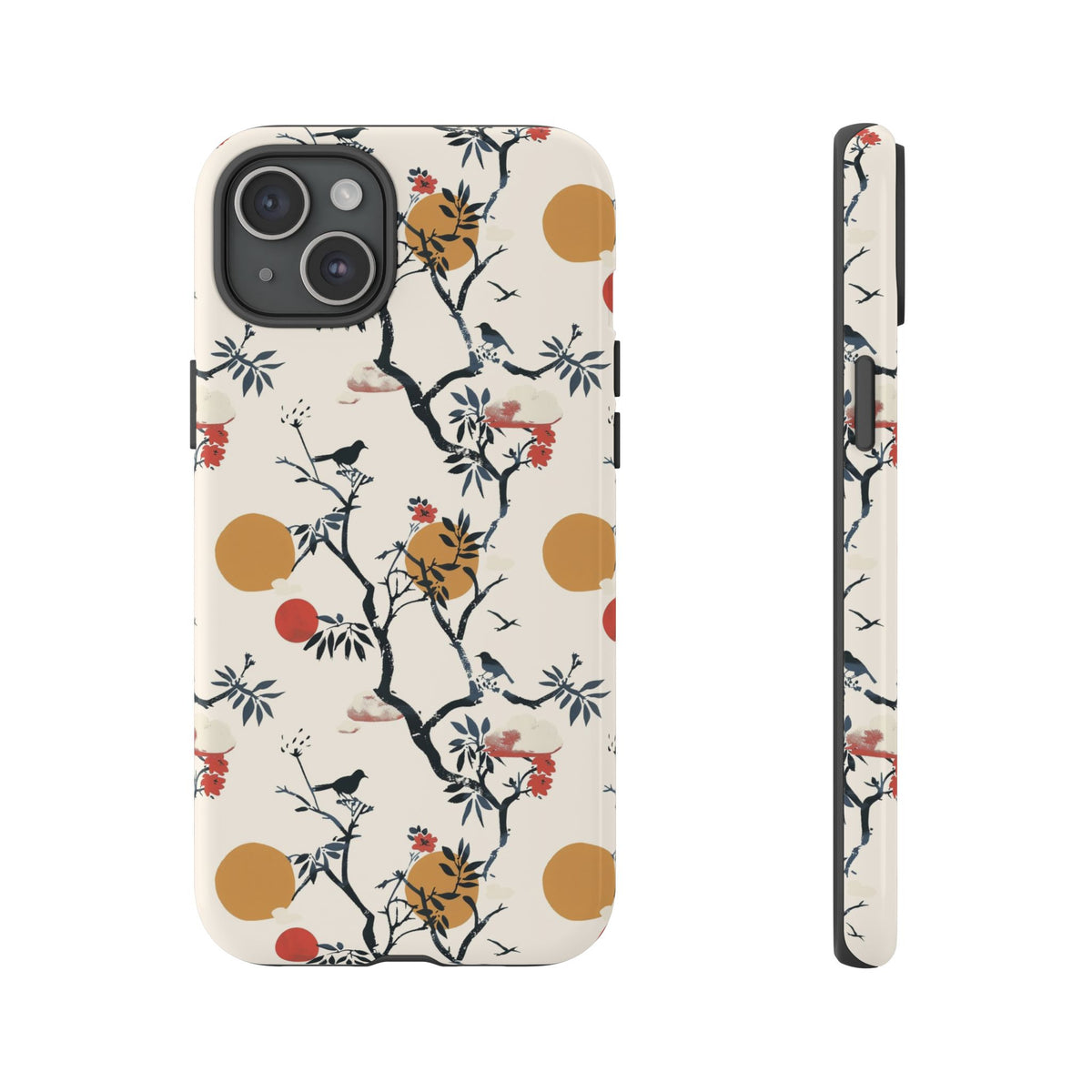 Japanese Pattern Phone Case – Elegant & Timeless Design for Your Phone 054