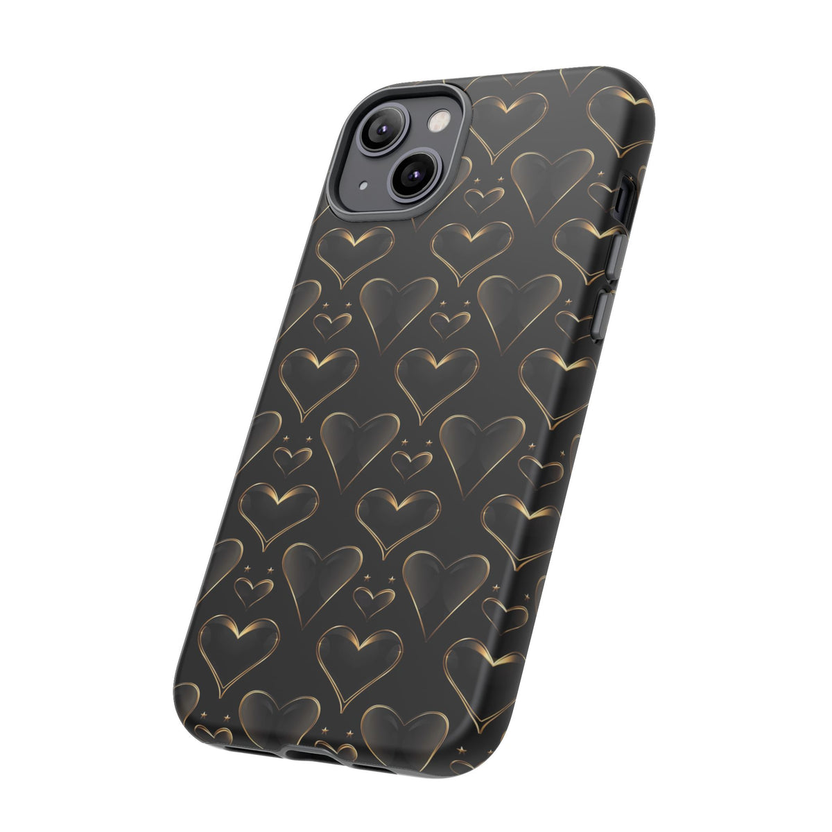 Heart Pattern Phone Case – Stylish & Loving Design for Your Device 362