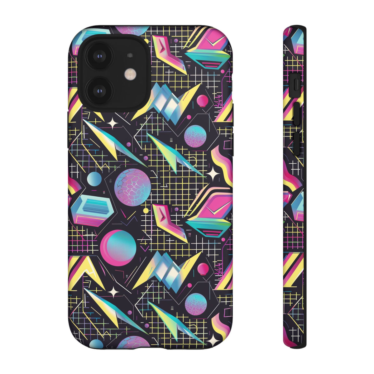 Retro 80s Seamless Phone Case – Vintage Style Meets Modern Protection 086