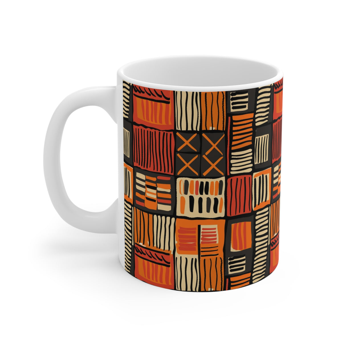 All-Over African Pattern Coffee Mug 520