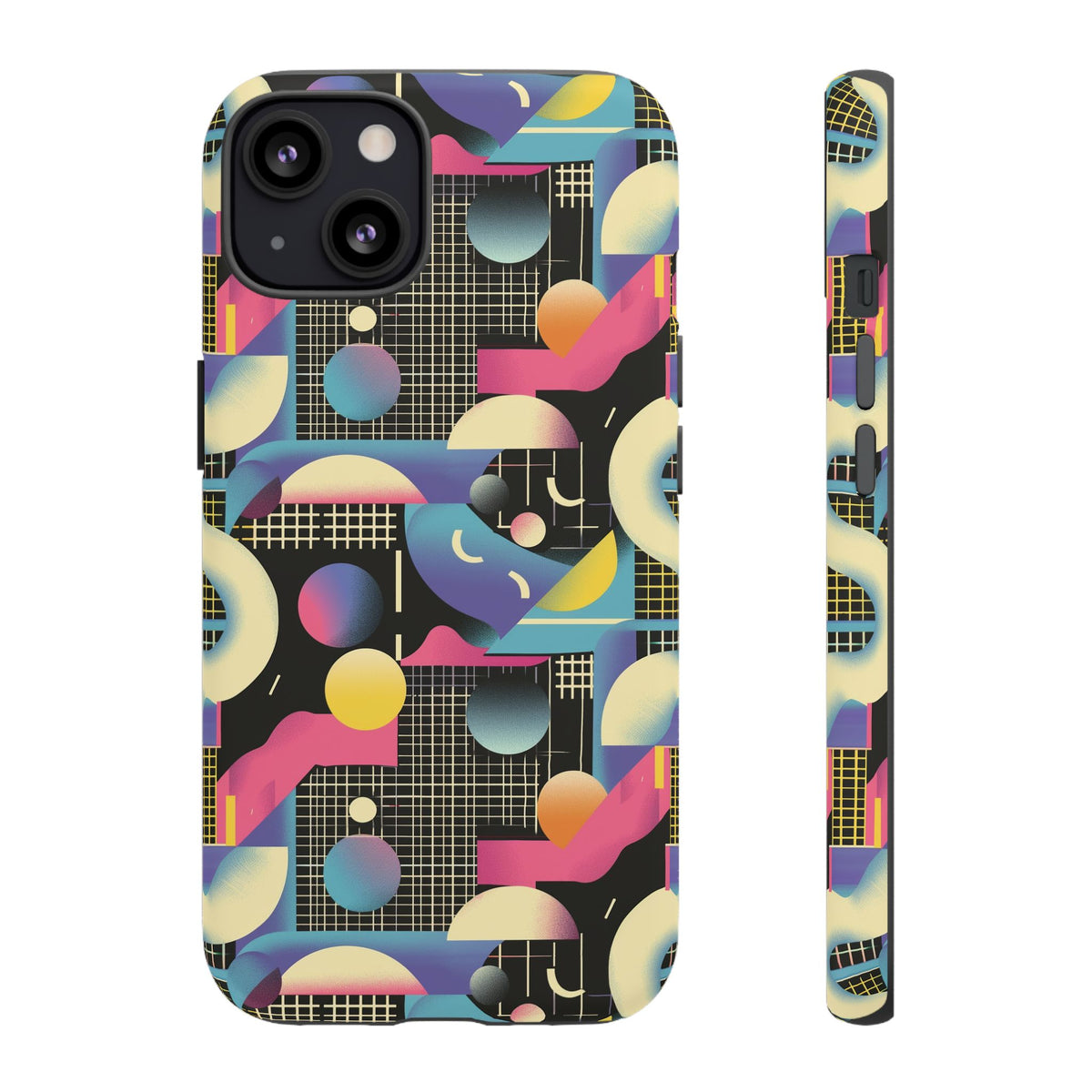 Retro 80s Seamless Phone Case – Vintage Style Meets Modern Protection 227