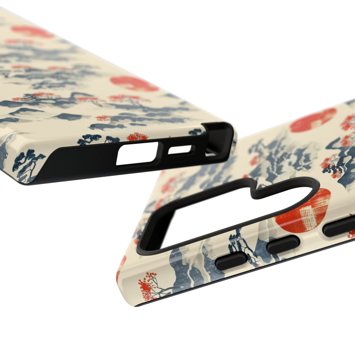 Japanese Pattern Phone Case – Elegant & Timeless Design for Your Phone 085