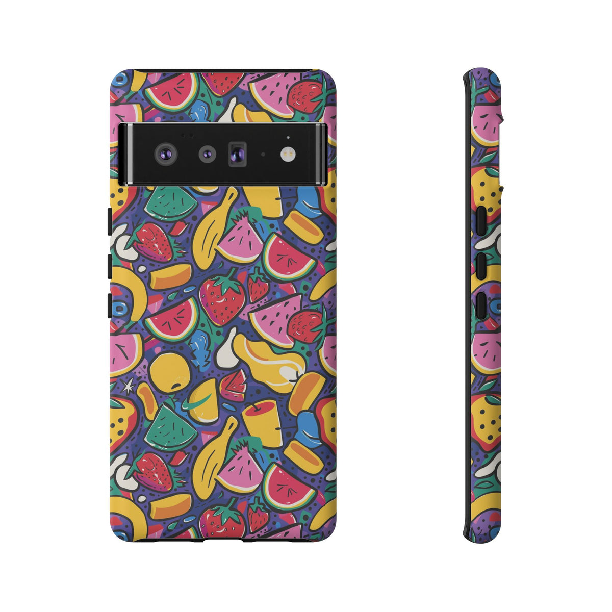 90s Themed Seamless Pattern Phone Case – Embrace Retro Style and Protection 316