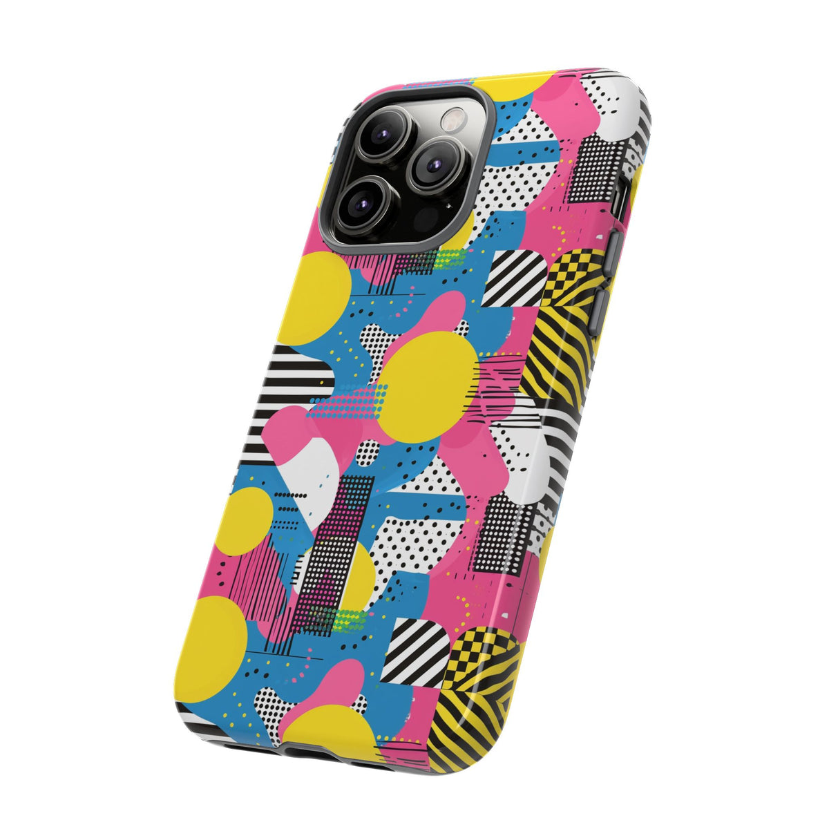 Retro 80s Seamless Phone Case – Vintage Style Meets Modern Protection 110