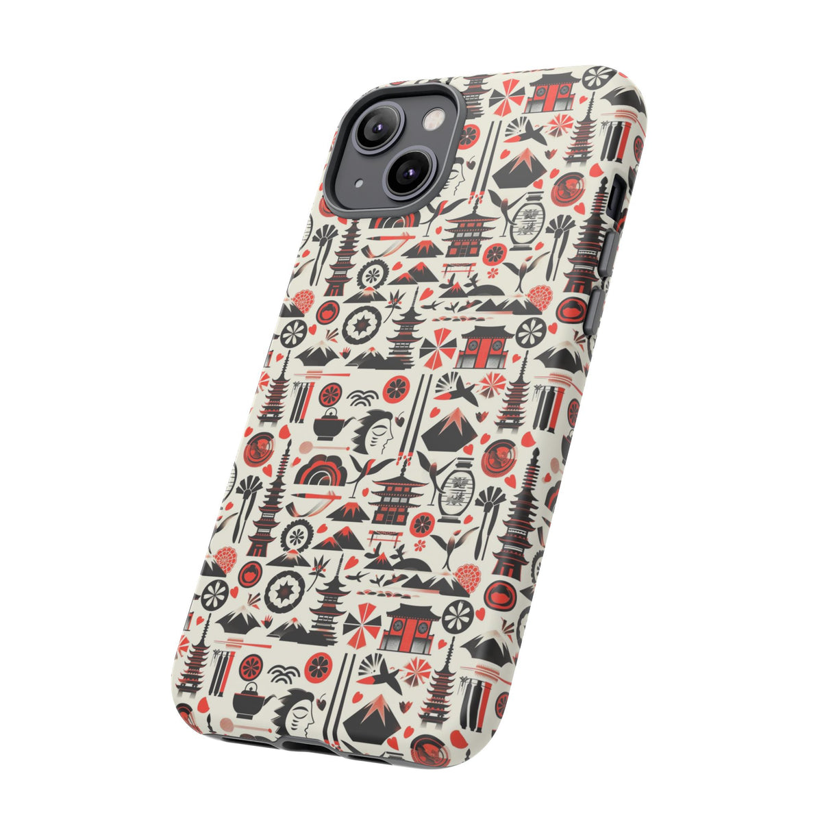 Japanese Pattern Phone Case – Elegant & Timeless Design for Your Phone 006