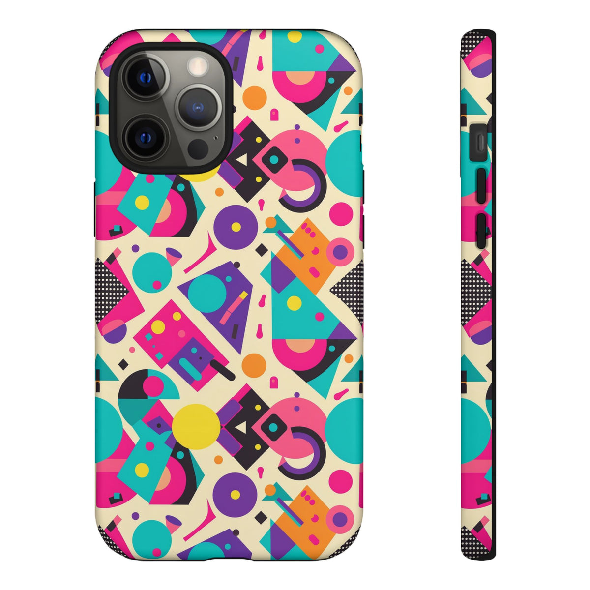 Retro 80s Seamless Phone Case – Vintage Style Meets Modern Protection 199