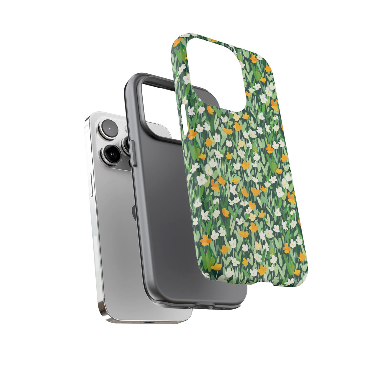 Spring Pattern Phone Case – Fresh & Vibrant Design for Your Phone 414