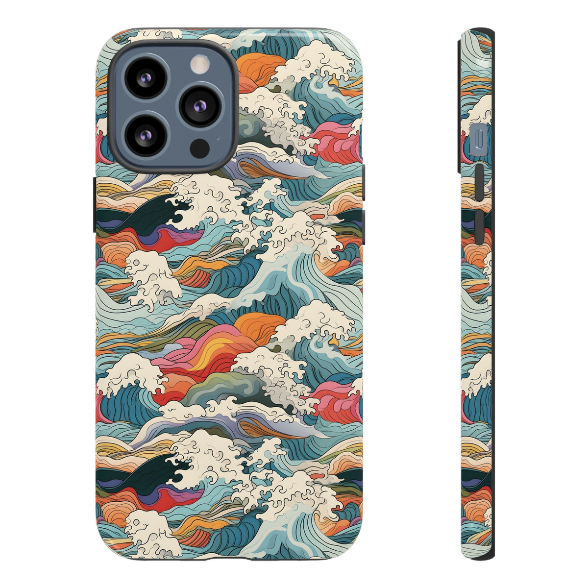 Japanese Waves Phone Case – Embrace Timeless Elegance with Classic Design 2