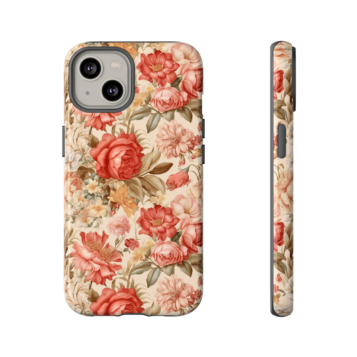 Antique Garden Botanical Phone Case - Vintage Botanical Phone Cover